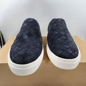 Vince | Shoes | Vince Fletcher Woven Suede Slipon Sneakers  display picture 3